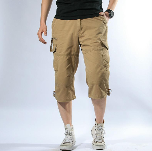 mens summer capri pants
